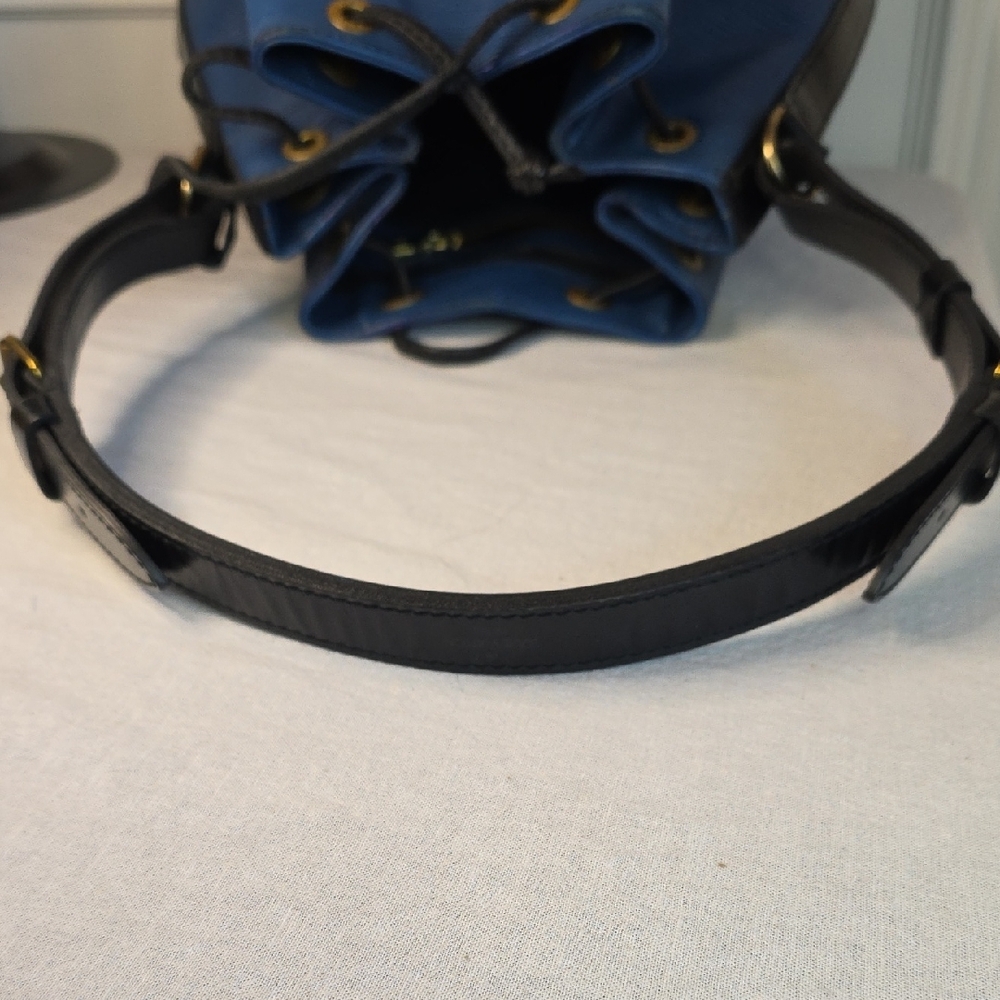 Louis Vuitton Epi Blue Bucket Bag With COA - Picture 10 of 15